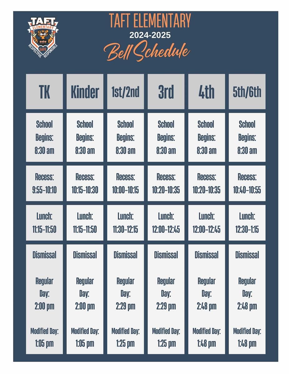 Bell Schedule 24-25